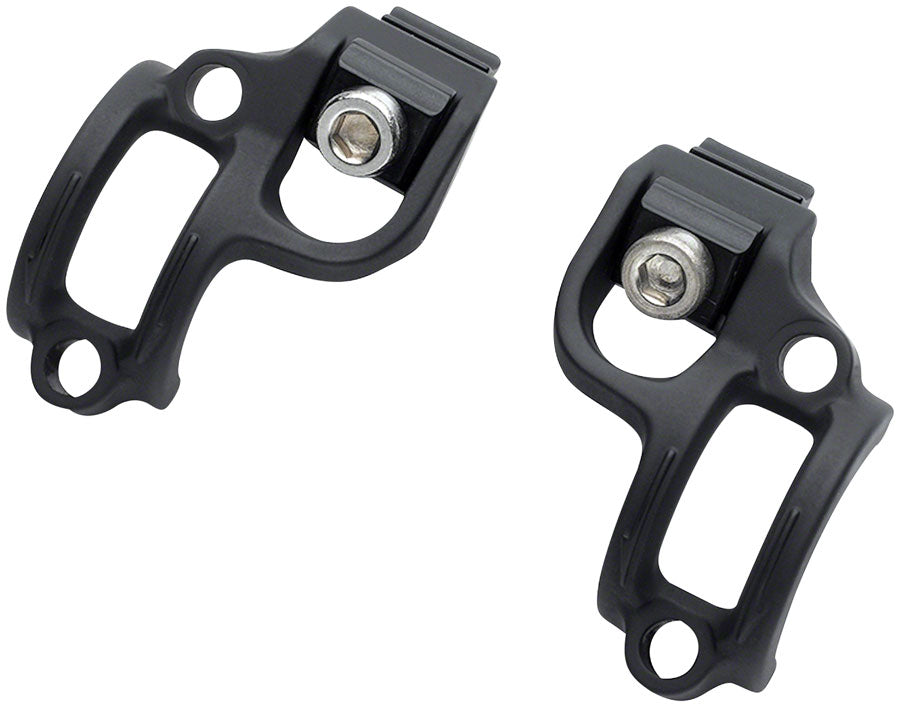 Avid Matchmaker & RockShox PushLoc Lever Mounts Pair - Compatible with SRAM Shifters & Dropper Posts - Perfect for MTB & Gravel Bike Upgrades