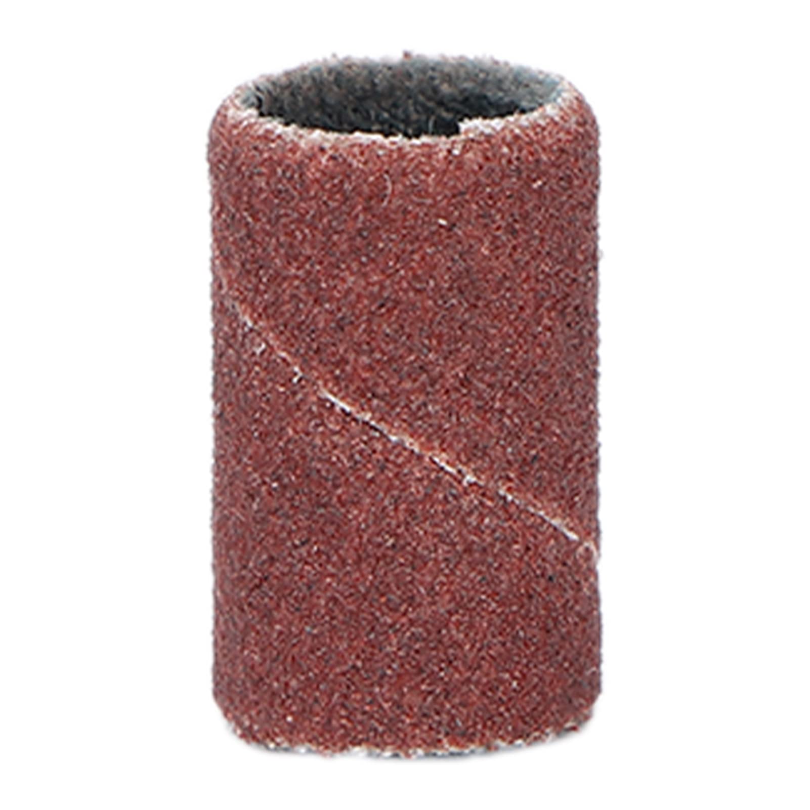 Professional Nail Sanding Bands 240 Grit - Durable Nail Drill Bands for Natural & Artificial Nails - HQ-06 Brown - Perfect for Manicures, Pedicures & Nail Art