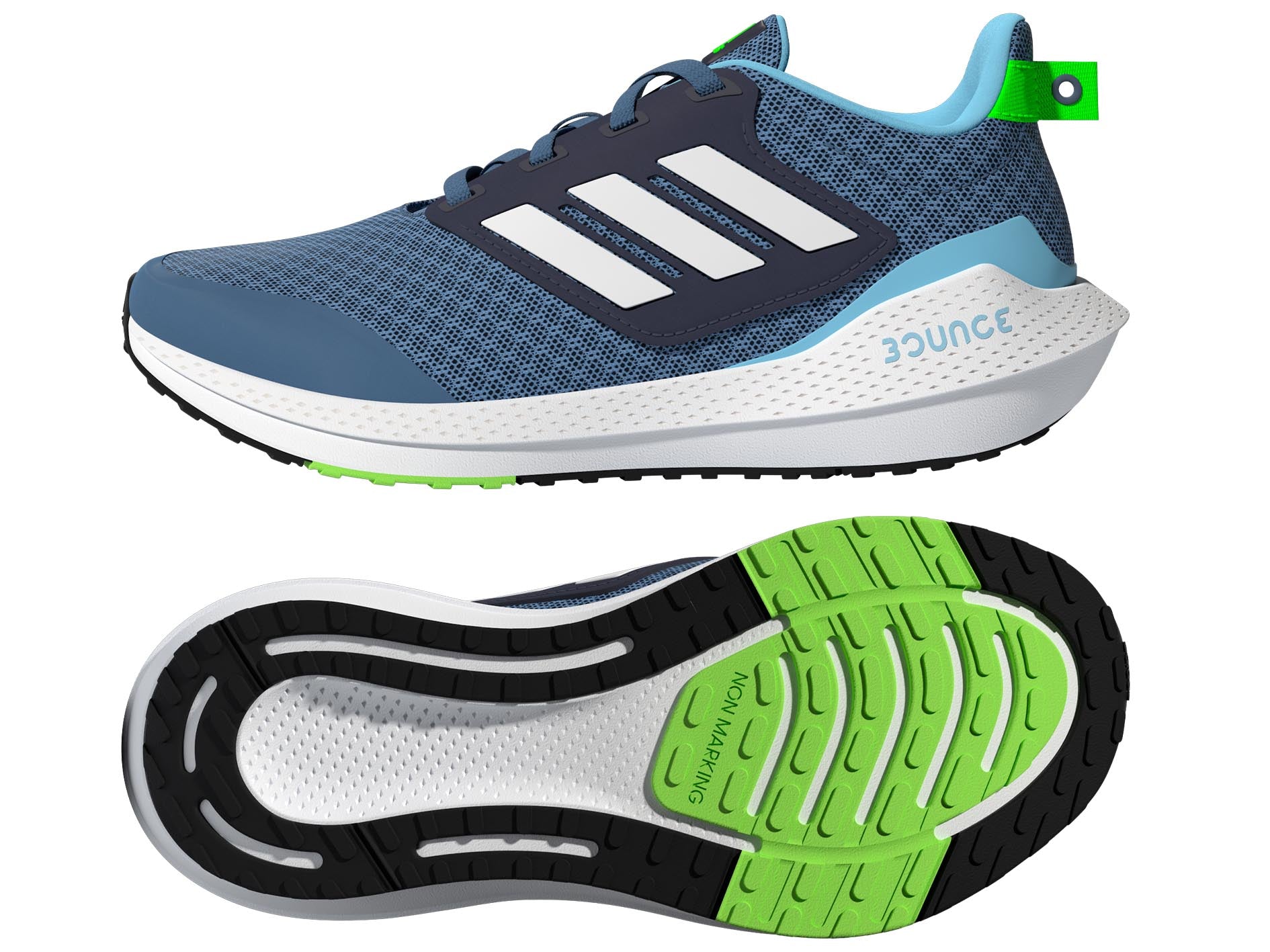Adidas Kids EQ21 Run 2.0 Running Shoes for Boys & Girls - Lightweight Athletic Sneakers for School, Sports & Everyday Play - Style GY4351