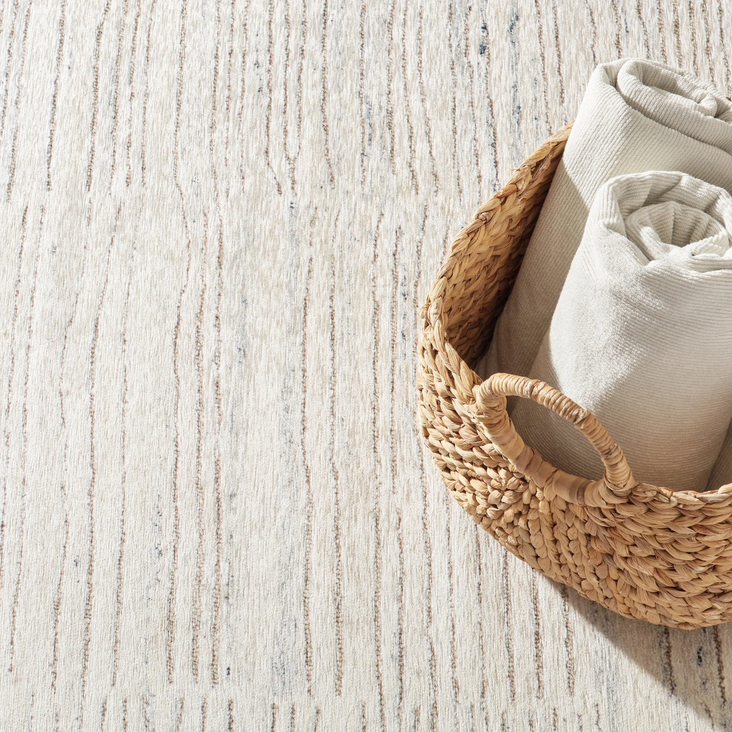 Dash & Albert Avery Oatmeal Washable Rug - Soft Braided Indoor/Outdoor Area Rug for Living Room, Bedroom, Kitchen & Patio - Machine Washable & Durable Home Decor