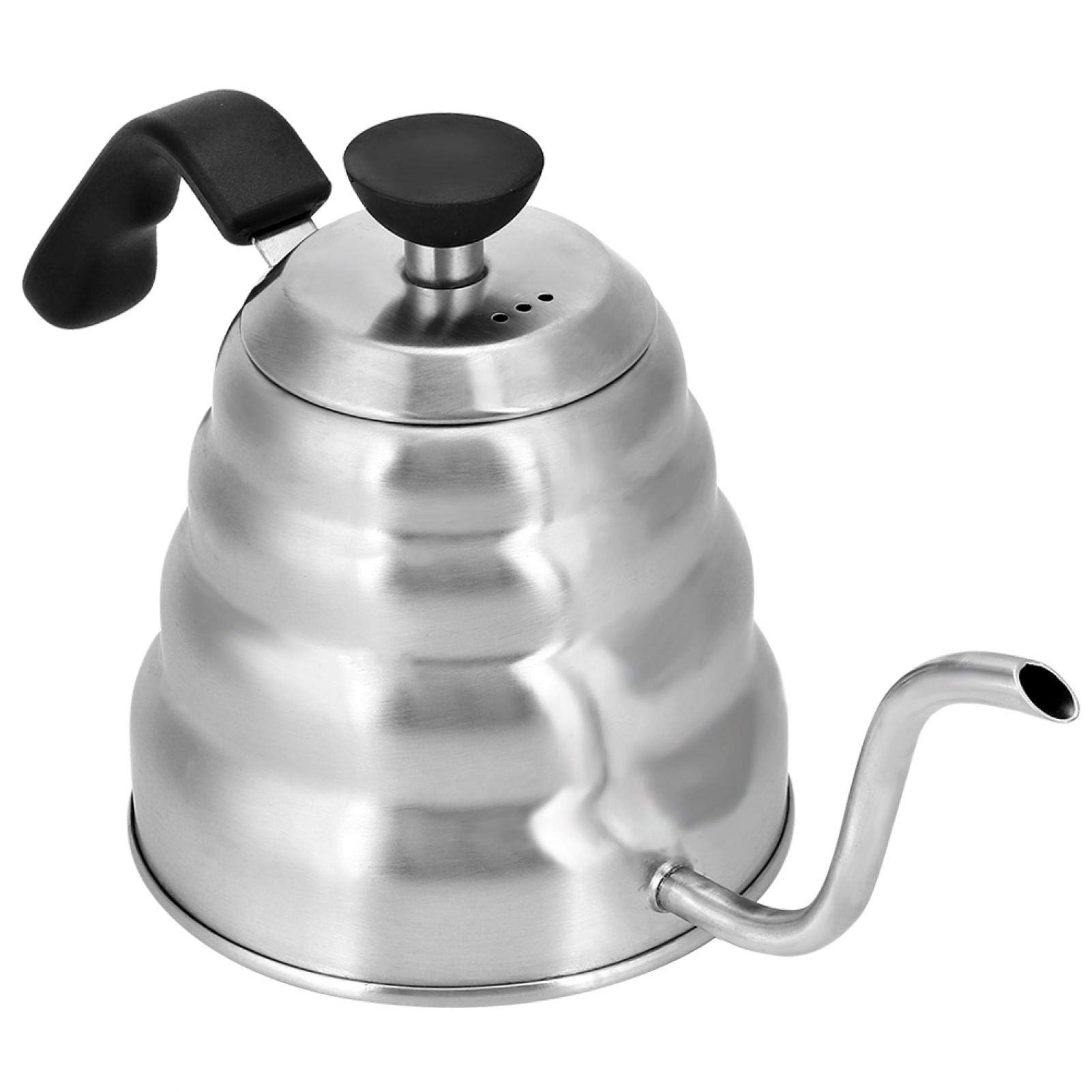 Stainless Steel Gooseneck Coffee Kettle - 1200ml for Pour Over & Home Brewing