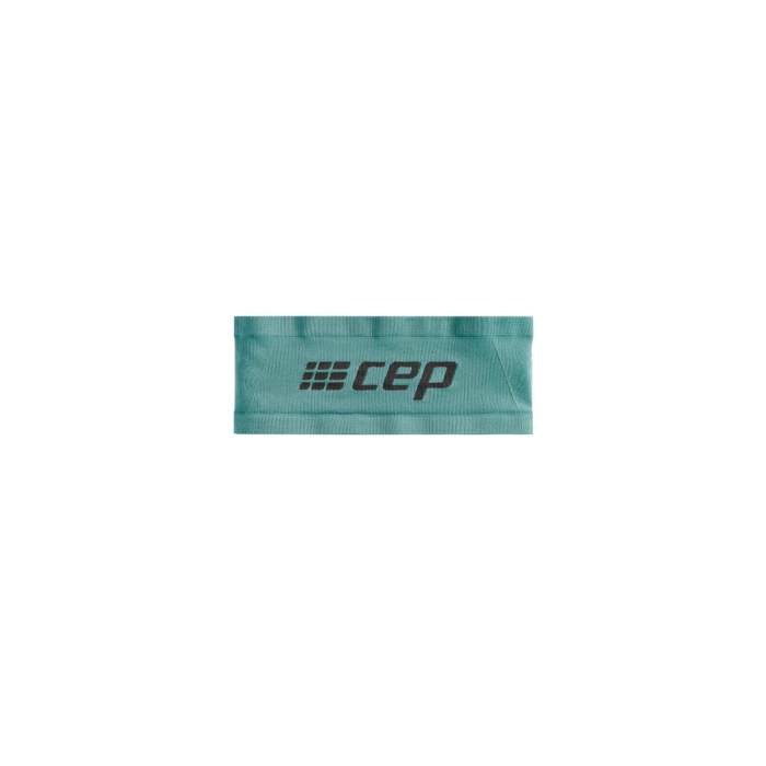 CEP Unisex The Run Headband v2 - Moisture-Wicking Sports Headband for Running, Cycling & Workouts - Blue/Grey - Stay Dry & Comfortable During Intense Exercise