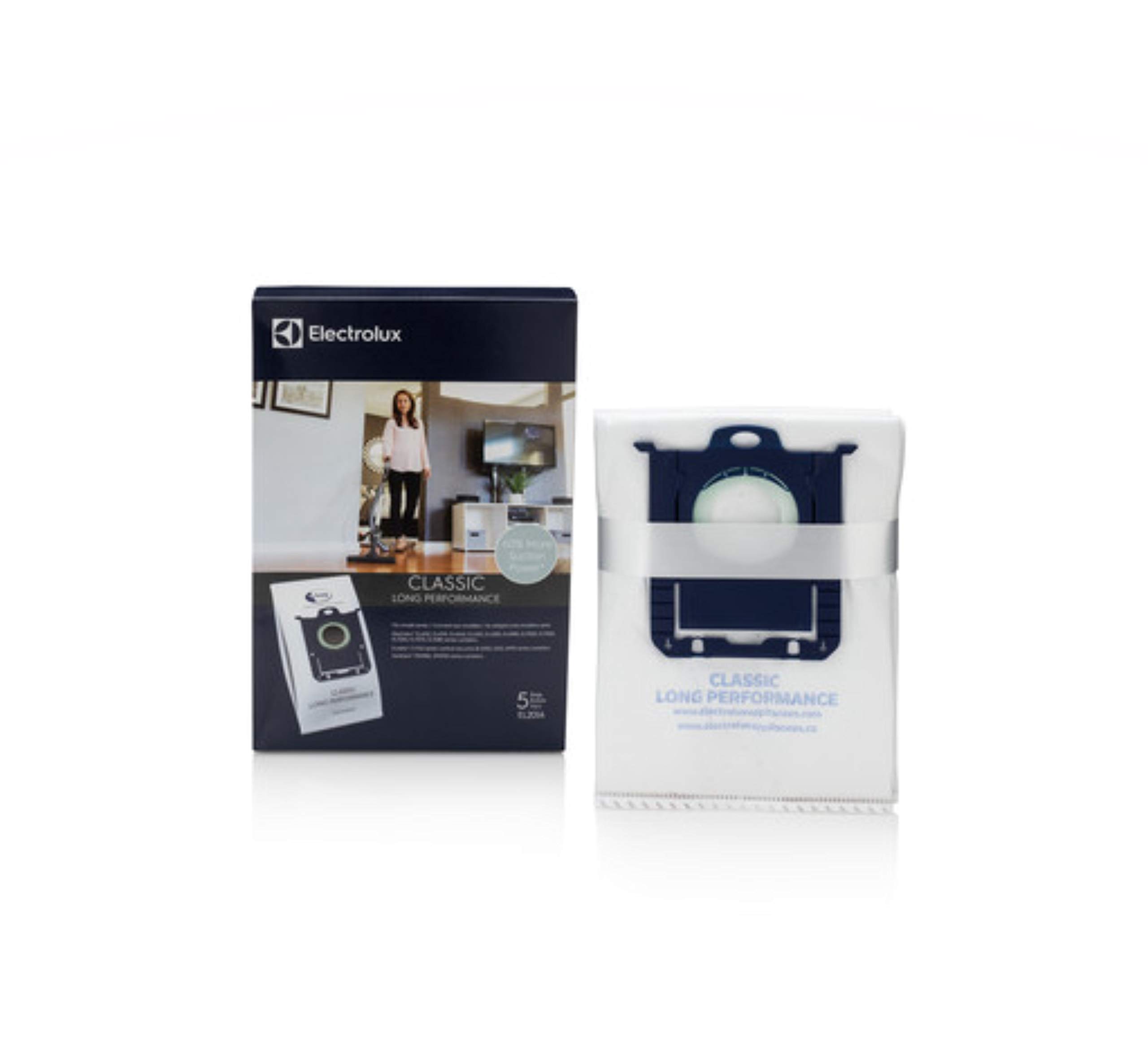 Electrolux EL201A S-Bag Classic Long Performance Vacuum Bags - 3 Pack | Compatible with Electrolux Vacuum Cleaners | Ideal for Pet Hair, Allergies & Deep Cleaning