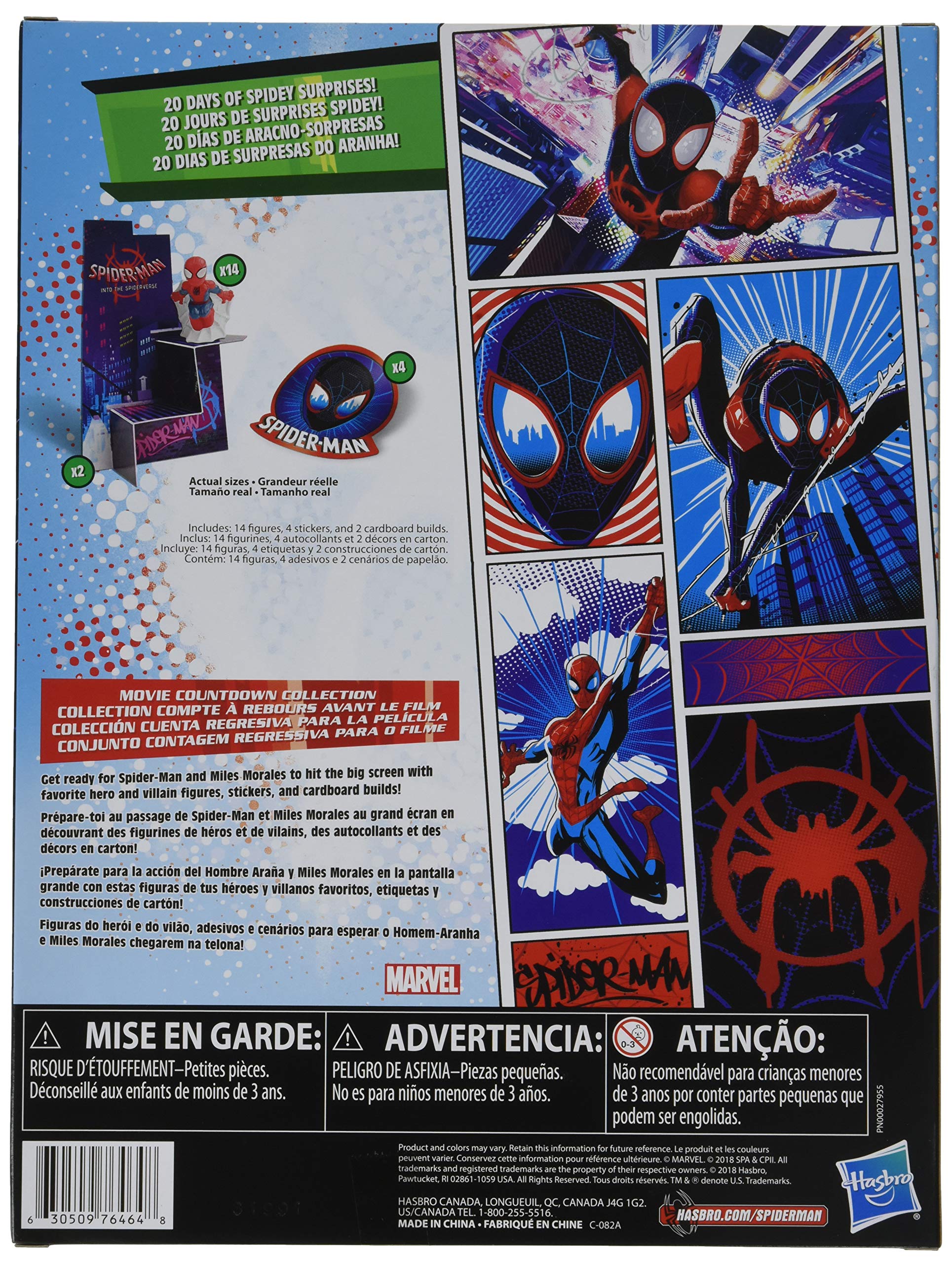 Spider-Man Movie Countdown Collection Action Figure - Premium Marvel Superhero Toy for Kids & Collectors | Perfect for Playtime, Display & Gifts