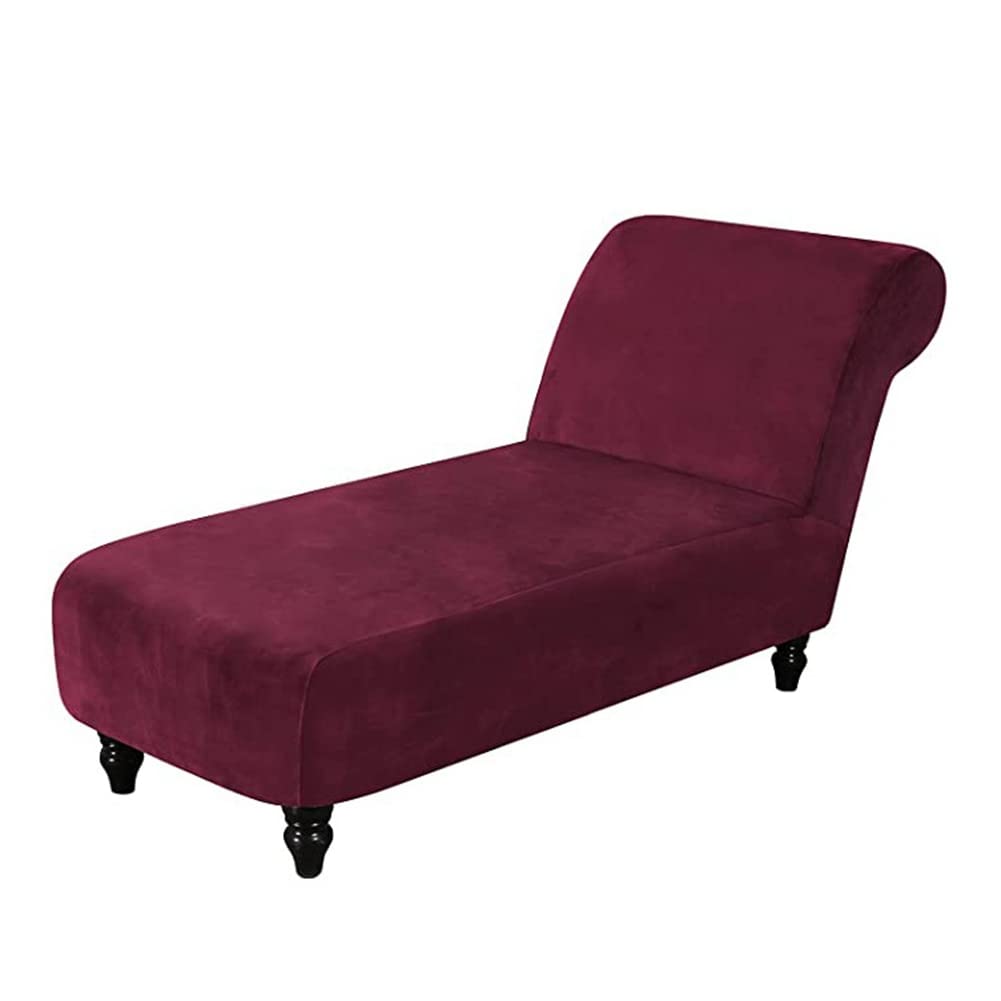 Yepar Armless Chaise Slipcover - Waterproof Stretchable Furniture Protector for Chaise Lounge, Sofa & Chair - Perfect for Living Room, Bedroom & Outdoor Use