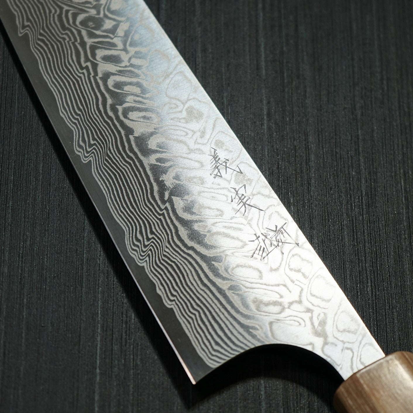 Premium Yoshimi Kato SG2 Super Gold Damascus Gyuto Chef Knife 210mm - Japanese V-Shaped Kitchen Knife with Jarrah Handle for Professional Chefs & Home Cooking, Perfect for Slicing, Dicing & Precision Cutting