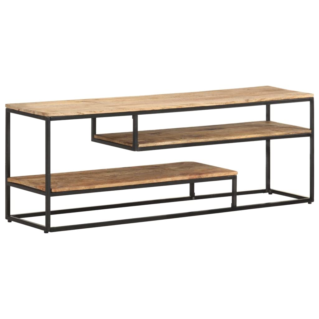 EBTOOLS TV Stand for Living Room & Bedroom - Powder Coated Steel TV Cabinet with Ample Storage Space | Modern Entertainment Center Furniture for Flat Screen TVs up to 65