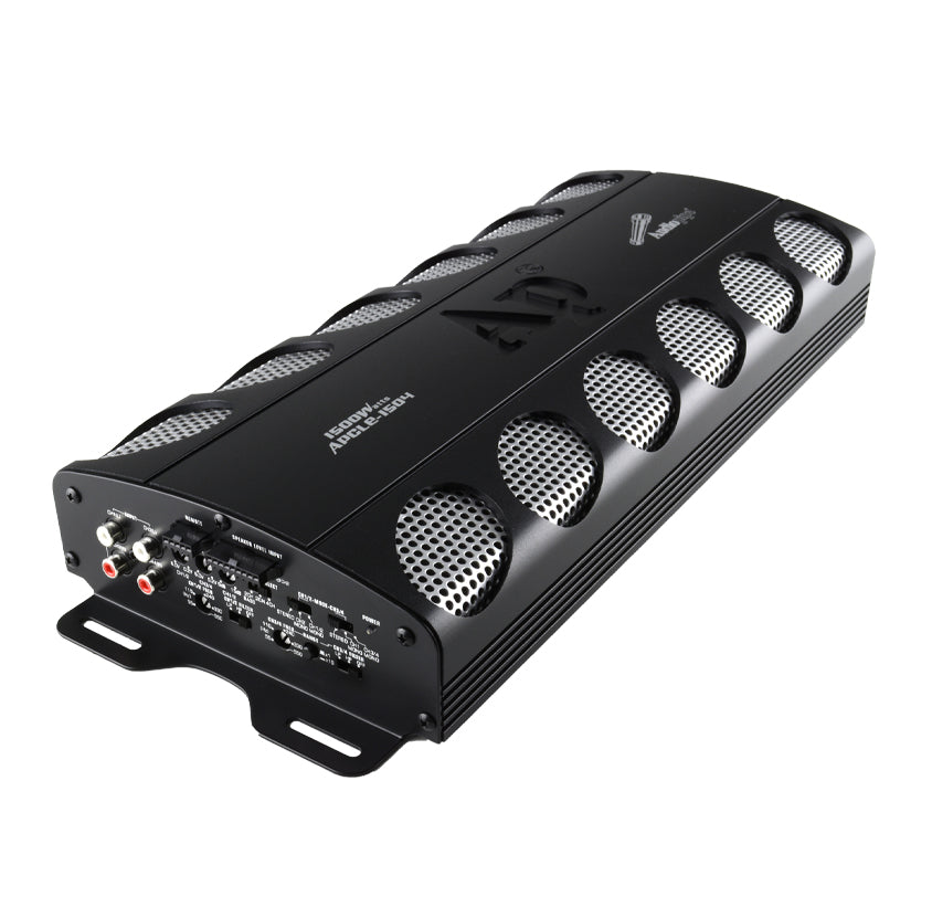 APCLE 1504 4 Channel MOSFET Power Amplifier - High Power Car Audio Amp for Vehicles, Boats & Home Stereo Systems