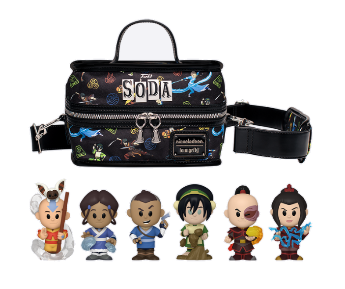 Avatar The Last Airbender 6-Pack Soda Vinyl Cooler Bundle (Limited Edition with Chase Variant) - Perfect for Collectors, Anime Fans & Pop Culture Enthusiasts