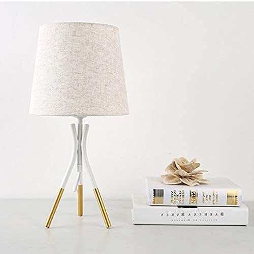 Modern Minimalist Iron Art Desk Lamp - Warm White LED Light for Bedroom, Office, Study & Nightstand - Romantic & Cozy Ambiance Lighting for Reading, Working & Relaxing