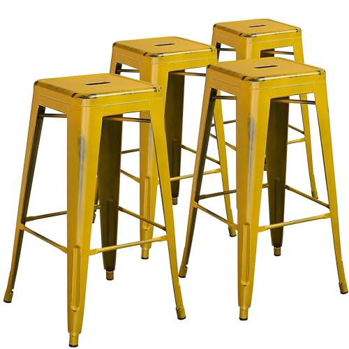 Distressed Yellow