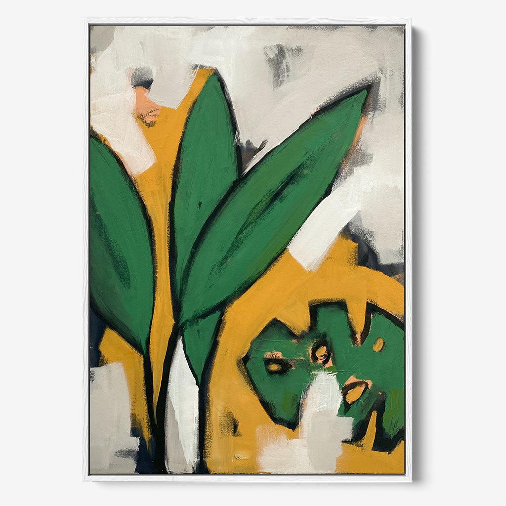 Summer Garden Original Painting - Handmade Canvas Art for Home Decor, Wall Art, Living Room & Bedroom Decor - Perfect for Gifts, Housewarming & Interior Design