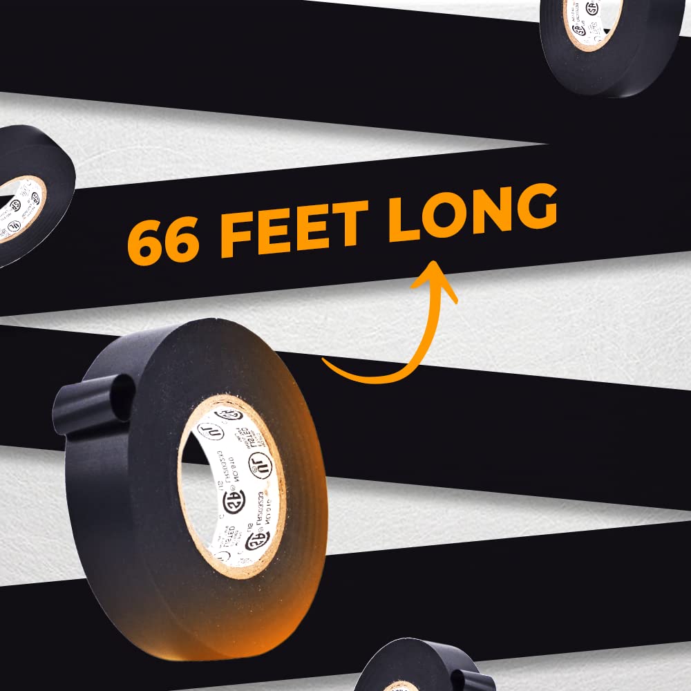 WOD ETC766MS Black Electrical Tape 4