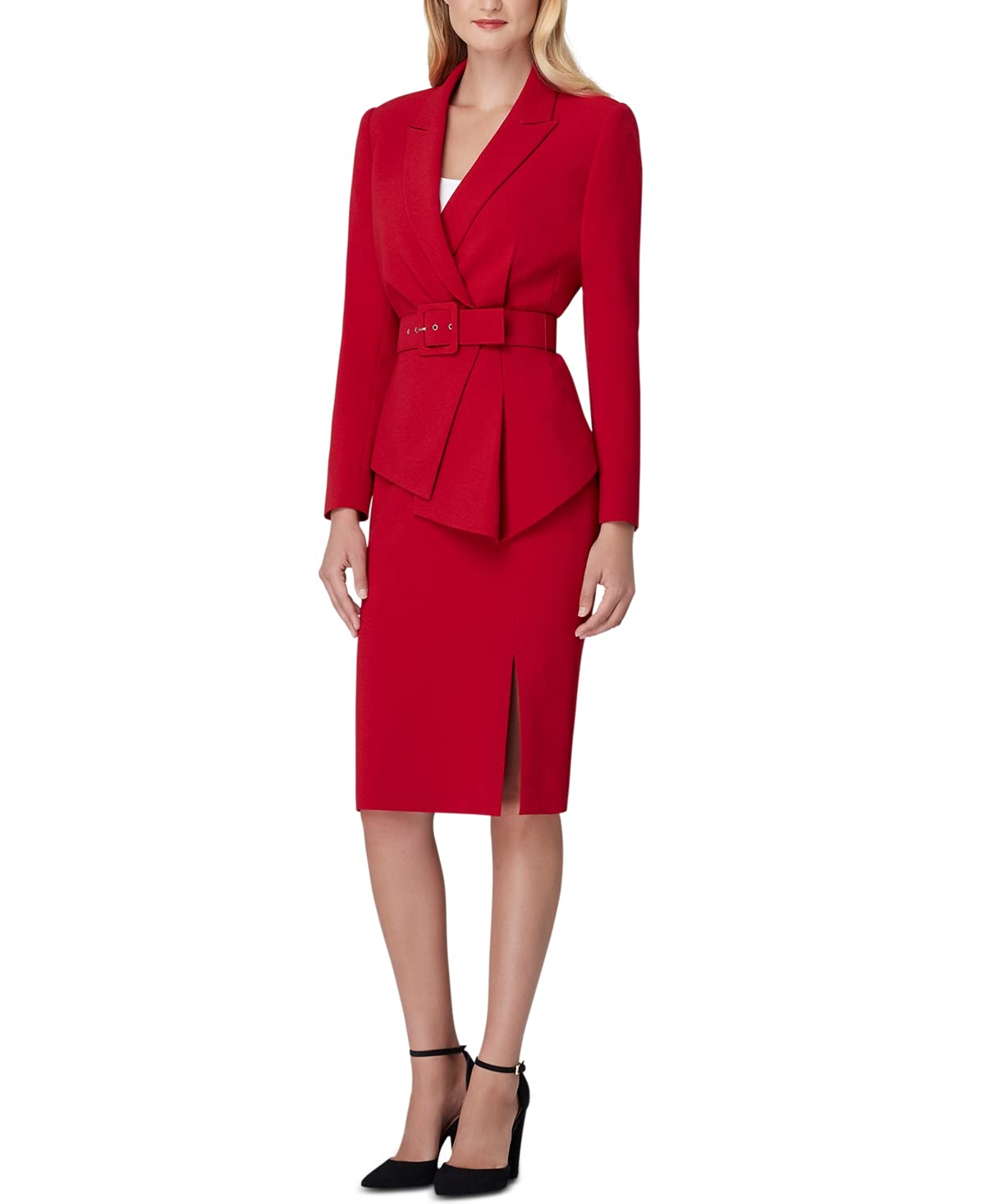 Tahari by ASL Women's Nested Suit Set - Professional Office Wear & Business Attire for Work & Formal Events