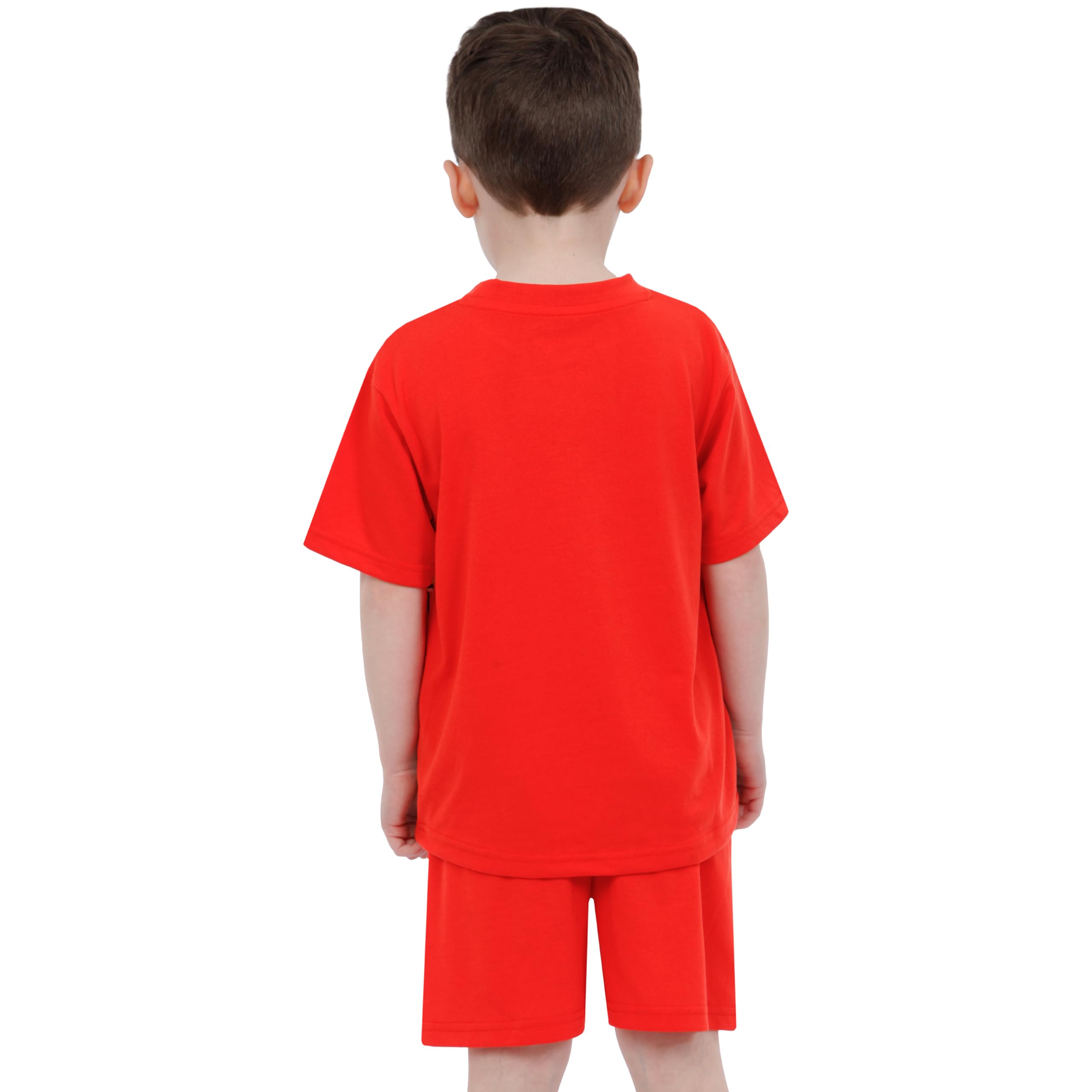 Disney Cars Boys Pajamas - Lightning McQueen PJ Set for Summer Sleepwear
