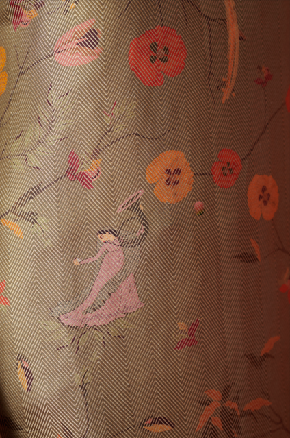 Elegant Chandni Kurta in Olive Green Silk Brocade - Perfect for Festivals, Weddings & Ethnic Occasions