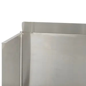 Blaze Wind Guards for Fire Pit - Heavy Duty Stainless Steel Wind Shield for Outdoor Camping, Backyard, Patio, and Bonfire Protection