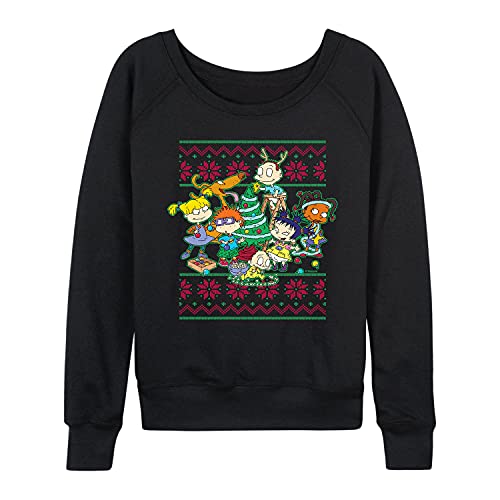 Rugrats Christmas Sweater - Black