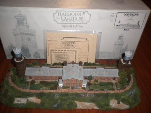 Navesink Twin Lights Lighthouse #200 New Jersey - Vintage Collectible Souvenir for Home Decor & Coastal Theme Gifts
