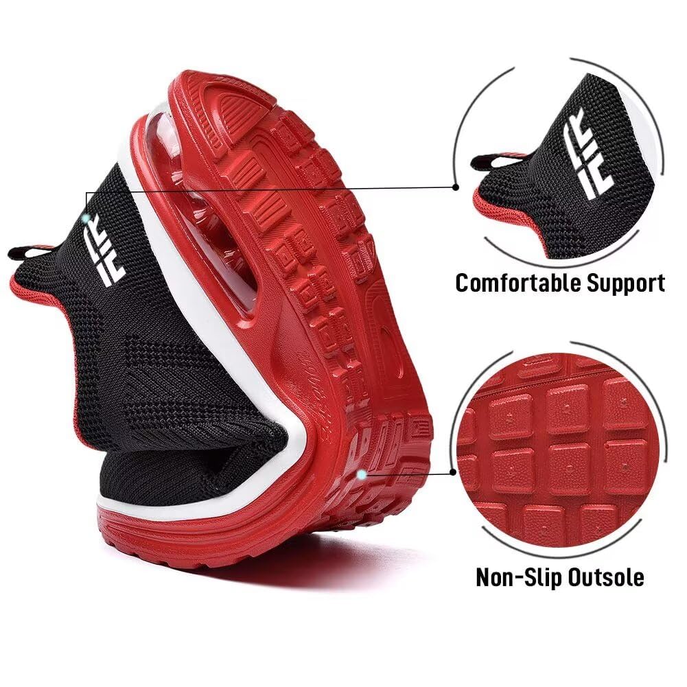 Lamincoa Women's Lightweight Walking & Running Shoes - Breathable Mesh Sneakers with Non-Slip Air Cushion for Gym, Workout, Tennis & Sports | Perfect for Jogging, Fitness Training and Daily Wear