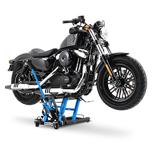 Heavy Duty Motorcycle Scissor Lift Jack for Indian Chieftain Dark Horse - SW-BU Model - Perfect for Garage Repairs & Maintenance