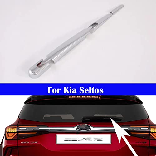 1 rear wiper trim, silver