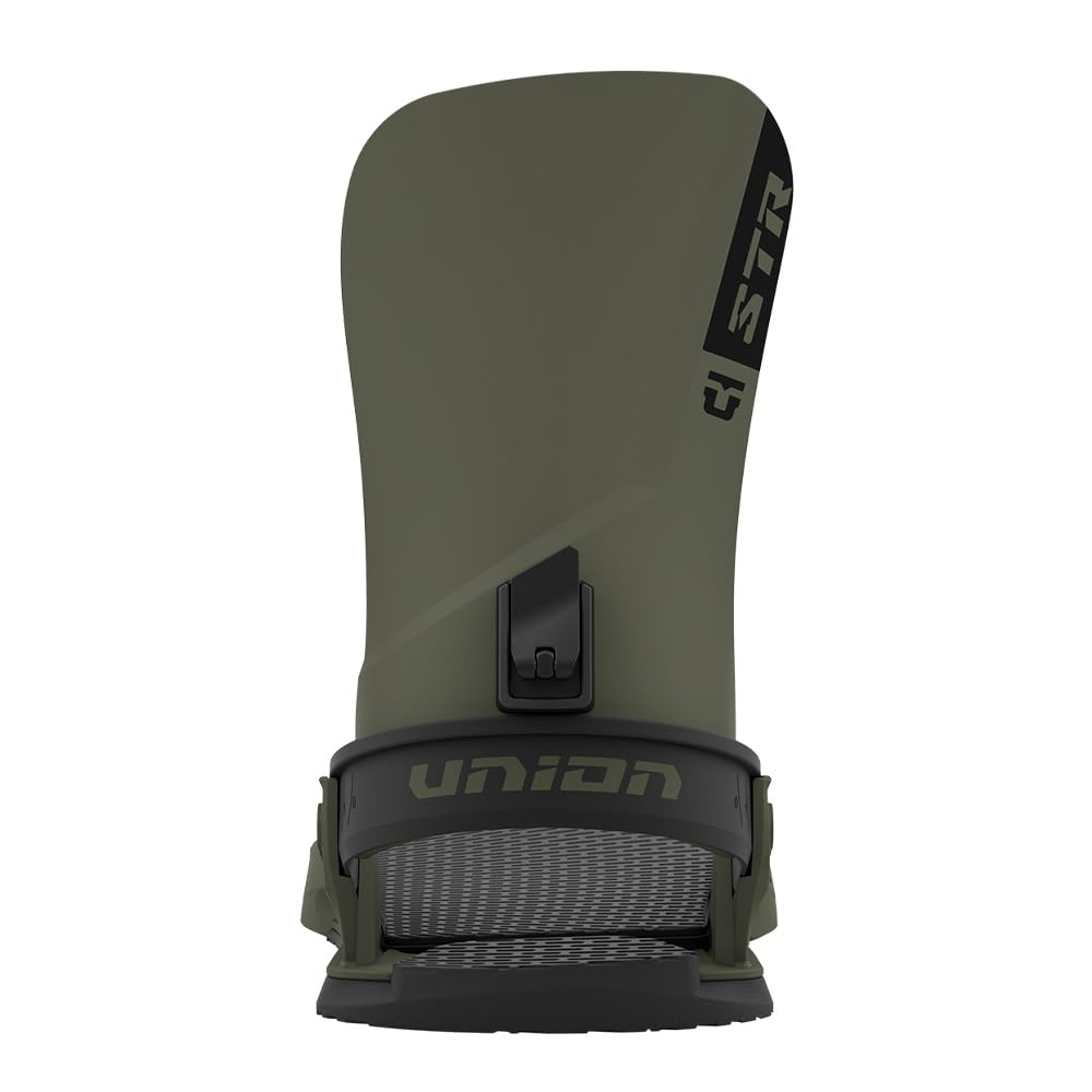 Union STR Men's Snowboard Bindings - Adjustable & Durable for All-Mountain Riding - Perfect for Freestyle, Powder & Park Performance