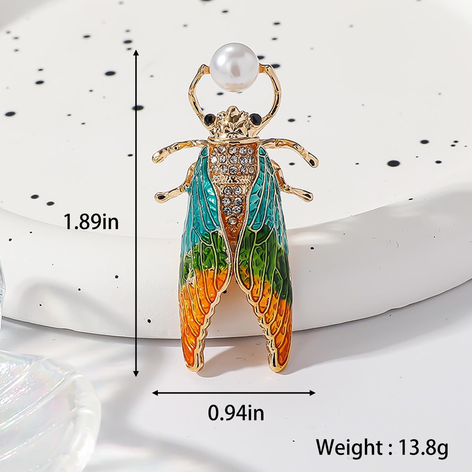 HETICA Cute Animal Flower Brooch Pin for Women - Funny Enamel Safety Pin Jewelry for Clothing, Backpacks & Hats - Perfect Gift for Animal Lovers & Fashion Accessories (Ideal for Parties, Work & Daily Wear)