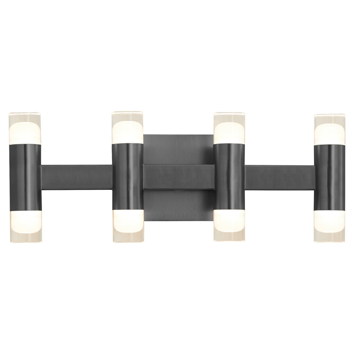 Oxygen ALARUM 3 597 15 Black Bathroom Vanity Light Fixture 21 Inch - Perfect for Modern Bathroom Lighting and Mirror Illumination