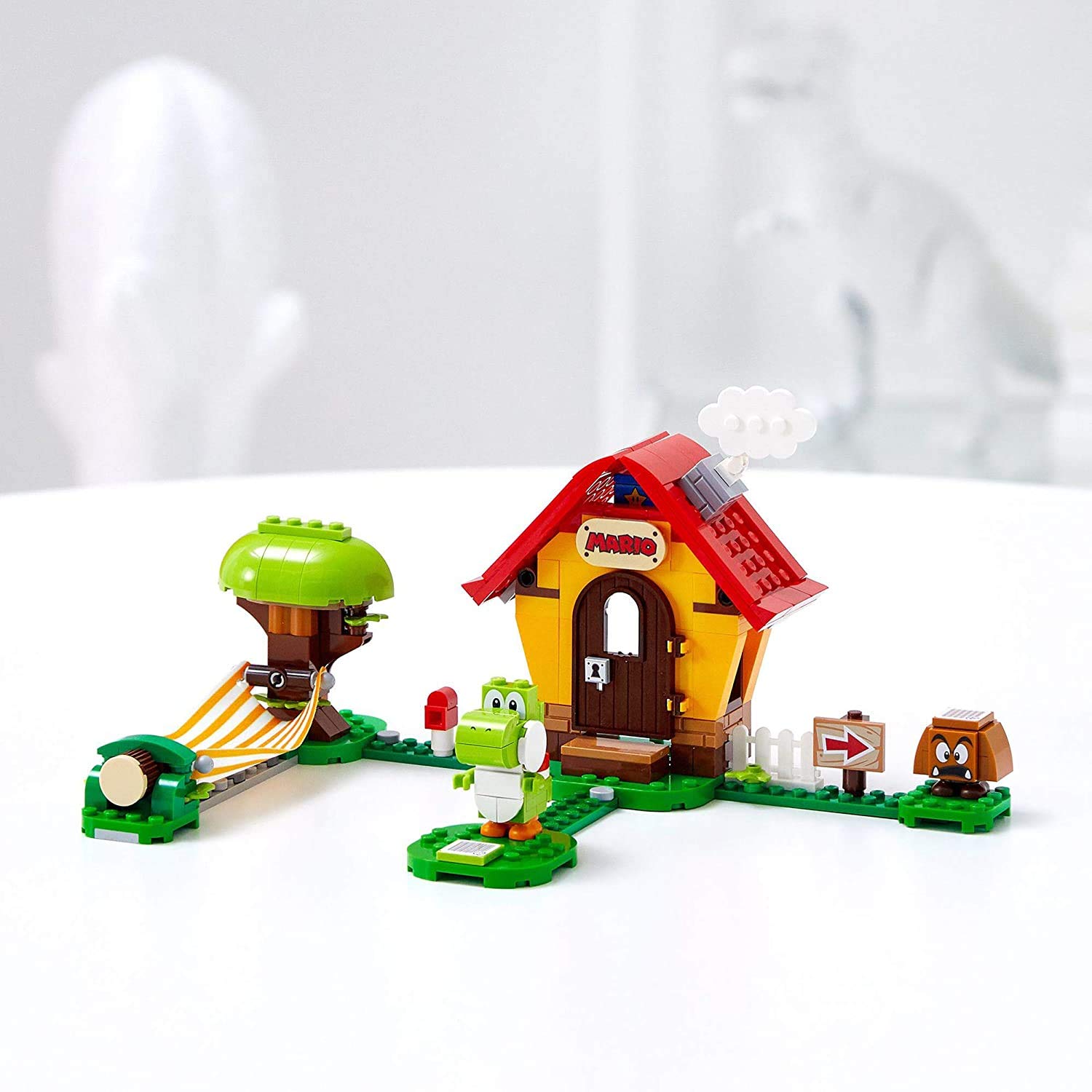 LEGO 71367 Super Mario Expansion Set - Mario & Yoshi's House Building Toy with Mini Figures for Kids Ages 6+ | Interactive Play for Creative Fun & Gift Ideas