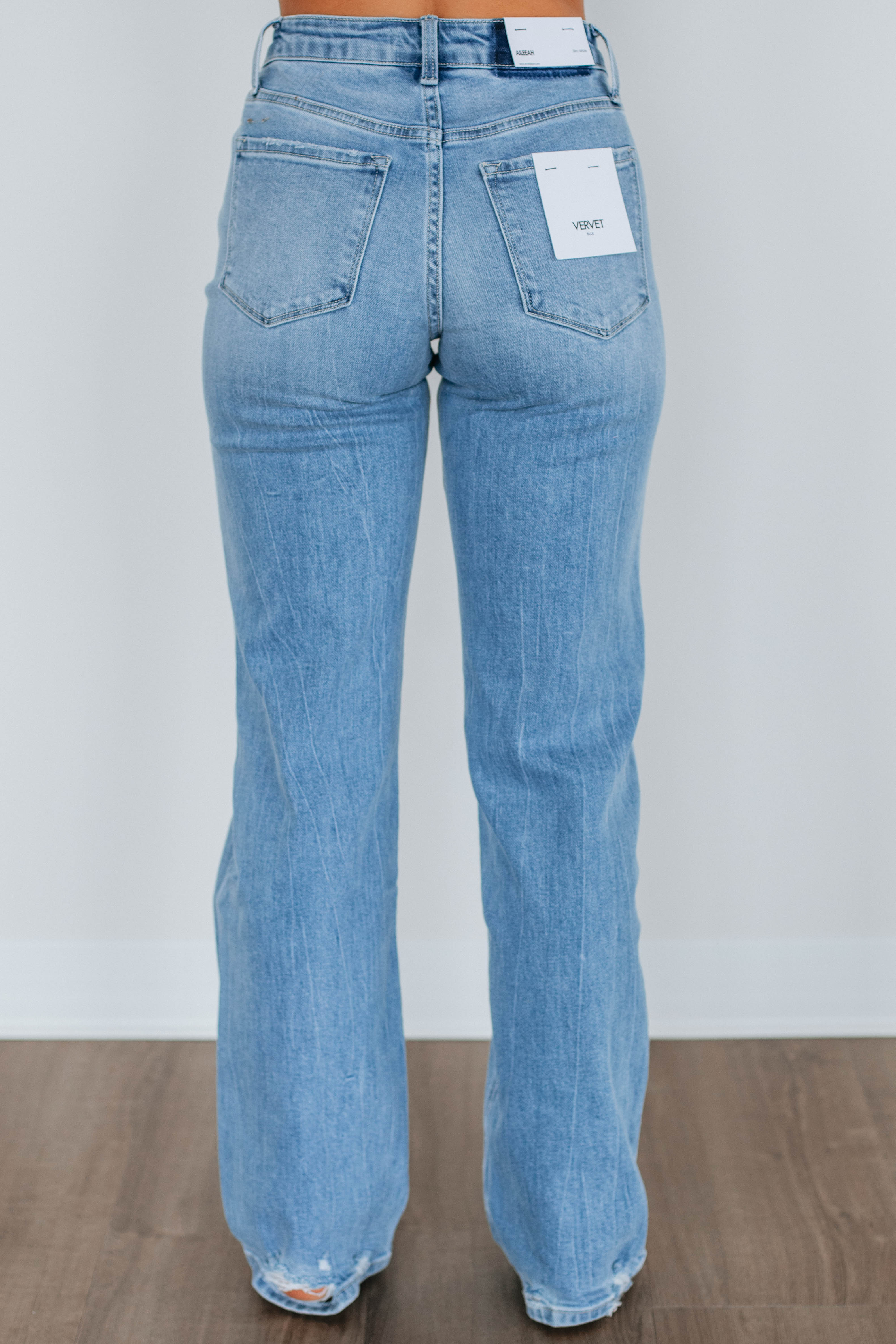Aileeah Vervet Jeans for Women - High Waist Stretch Denim Pants, Comfortable & Stylish - Perfect for Casual Wear, Office, and Night Out