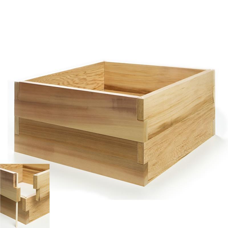 Premium Cedar Raised Garden Bed Kit - Durable Outdoor Planter Box for Vegetables, Herbs & Flowers | Perfect for Backyard Gardening, Patio Decor & Urban Farming