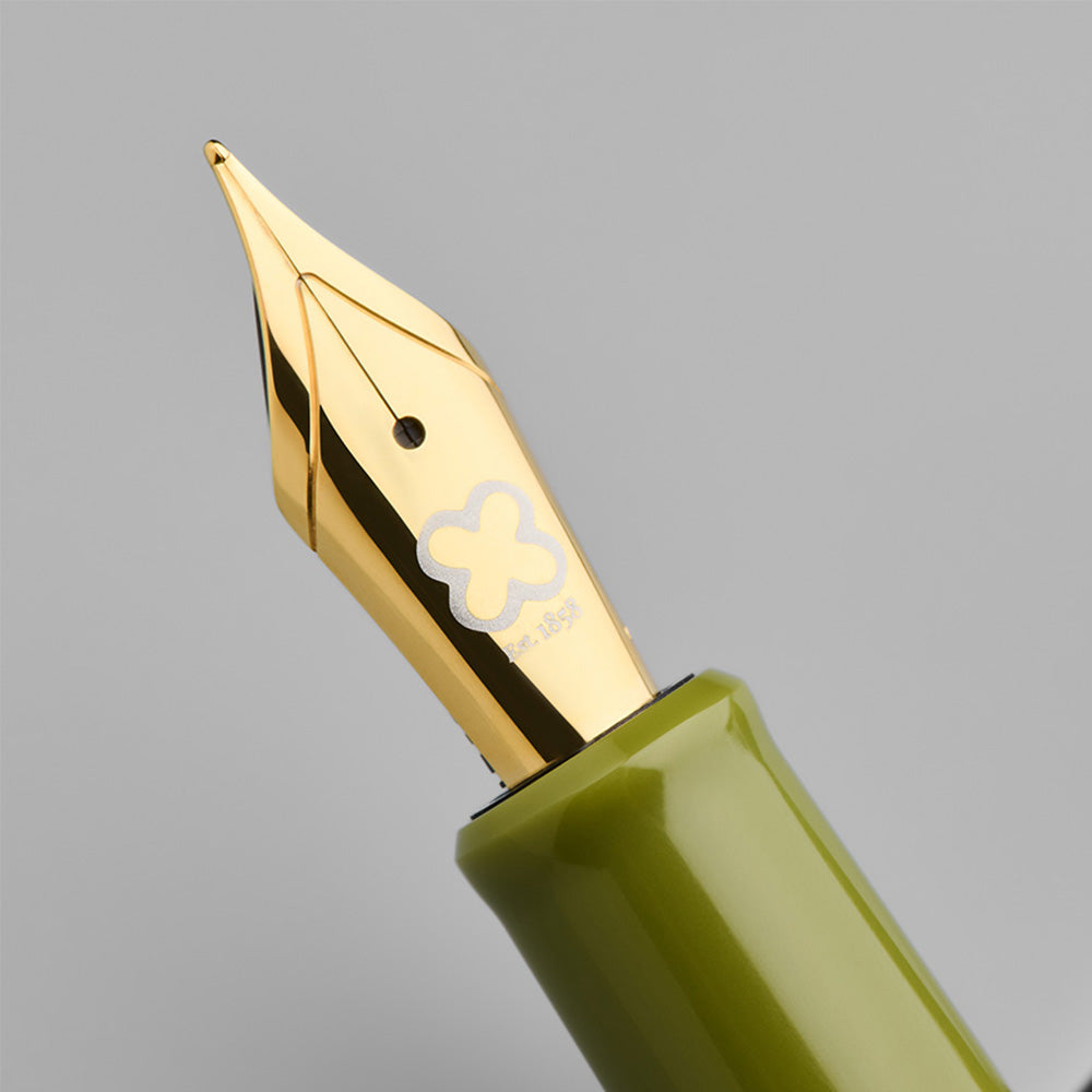 Esterbrook Estie Back to the Land Fountain Pen - Quirky Leaf Design Piston Filler Ink Pen for Writers & Collectors - Perfect for Journaling, Calligraphy & Gift Giving