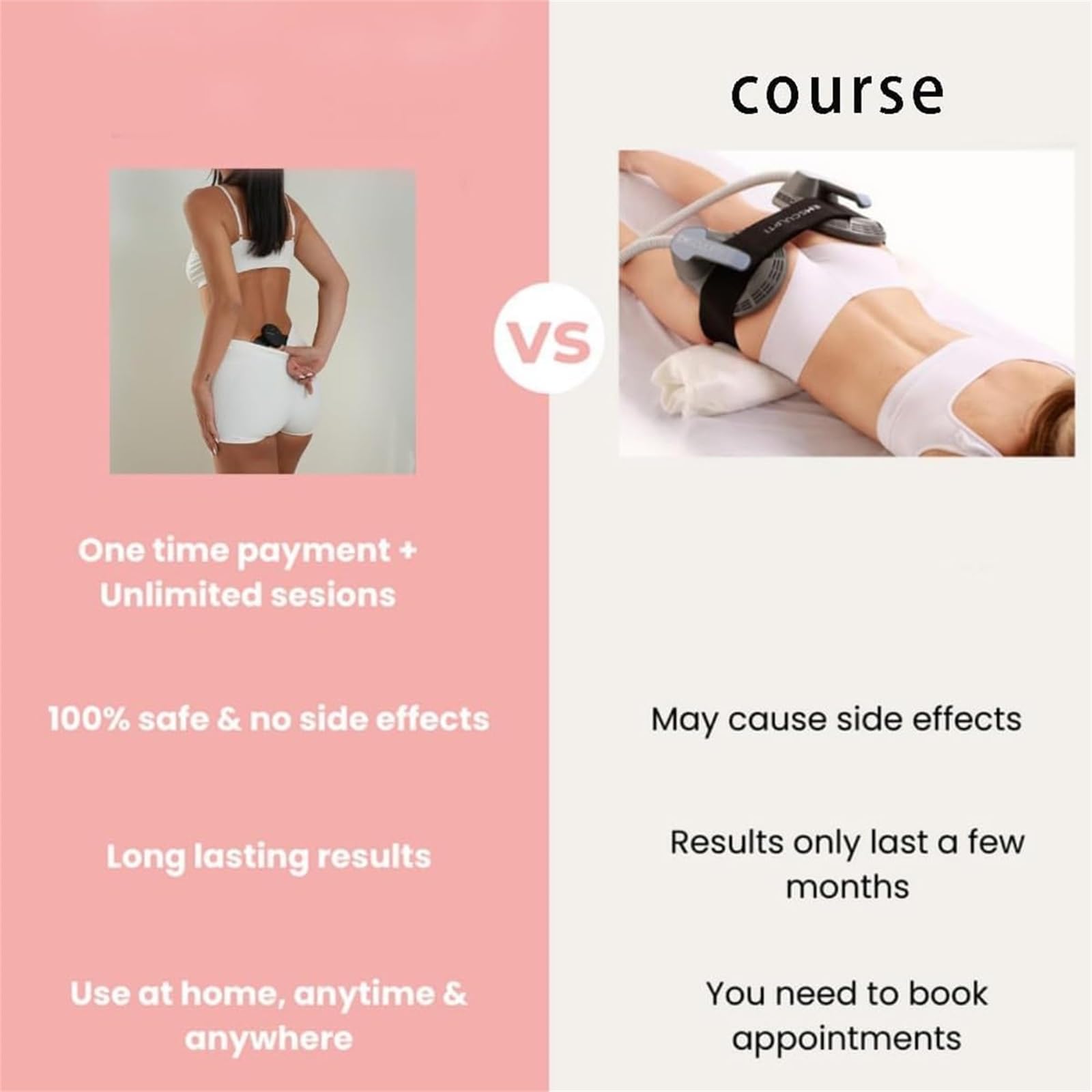Zorvera Adjustable Booty Trainer for Women - Portable Butt Toner with 6 Smart Modes for Home Workout & Gym Training | Perfect for Squats, Glute Activation & Lower Body Exercises