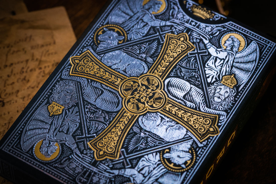 Premium The Cross Admiral Angels Playing Cards - Elegant Deck for Poker, Magic Tricks, and Collectors | Perfect for Game Nights, Gifts, and Cardistry