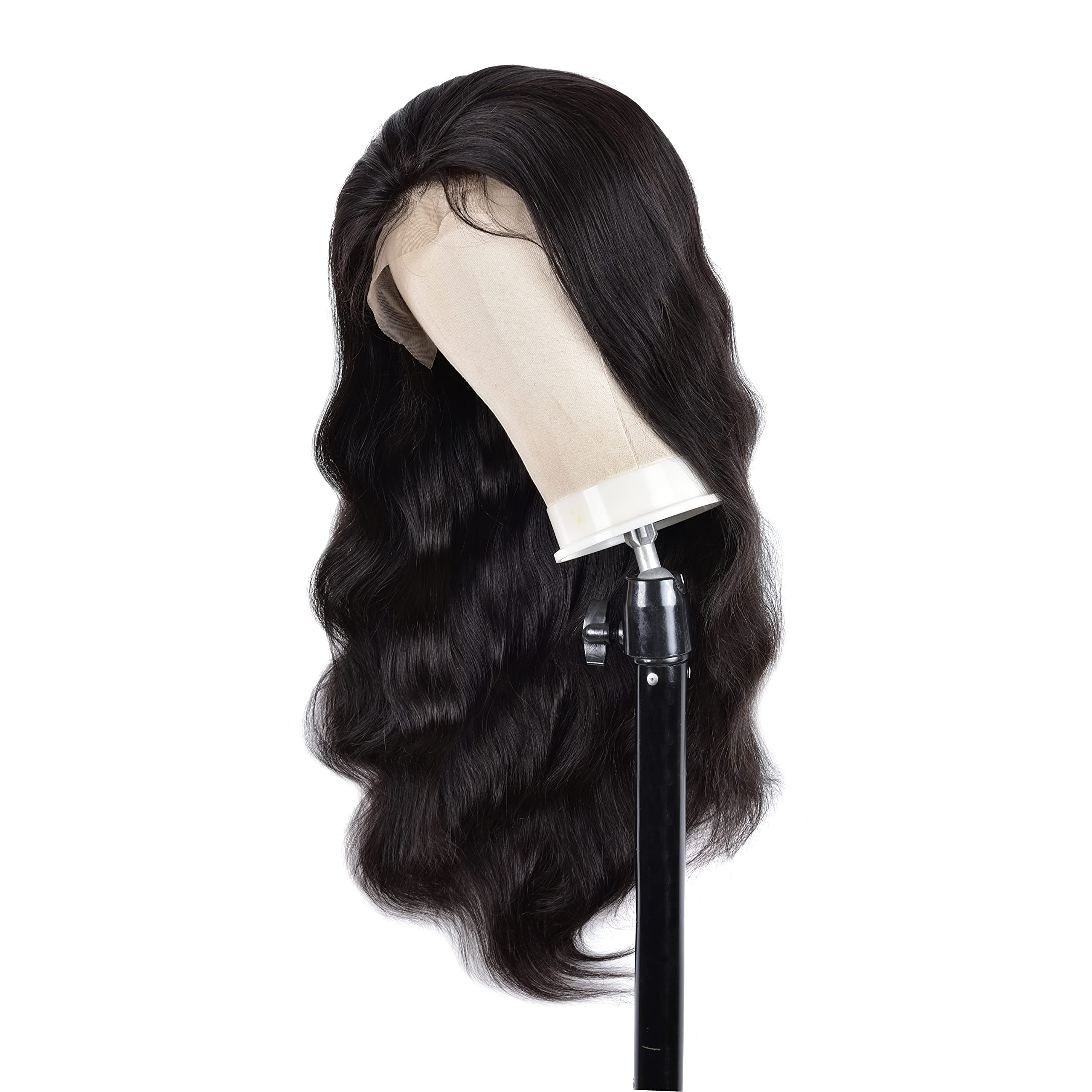 13x4 Lace Front Wigs Human Hair Brazilian Virgin Body Wave 150% Density - 28 Inch Natural Color Wigs for Black Women | Perfect for Daily Wear, Parties & Special Occasions