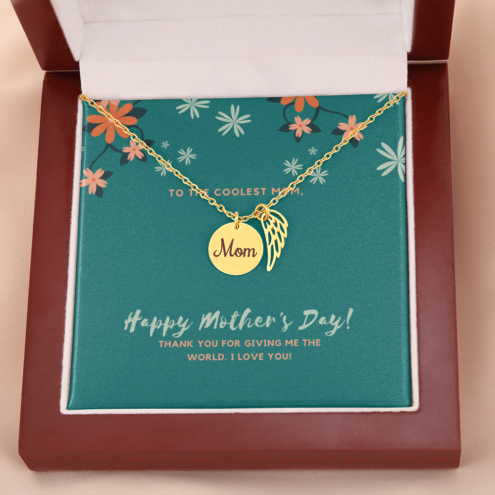 Elegant Mother's Day Jewelry Gift for Mom - Sterling Silver Heart Pendant Necklace - Perfect for Birthday, Anniversary & Special Occasions