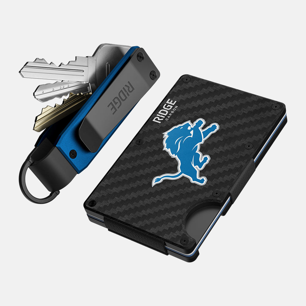 Detroit Lions Carbon Fiber 3K Daily Driver Kit - Premium Car Accessories for Football Fans & Tailgating Parties