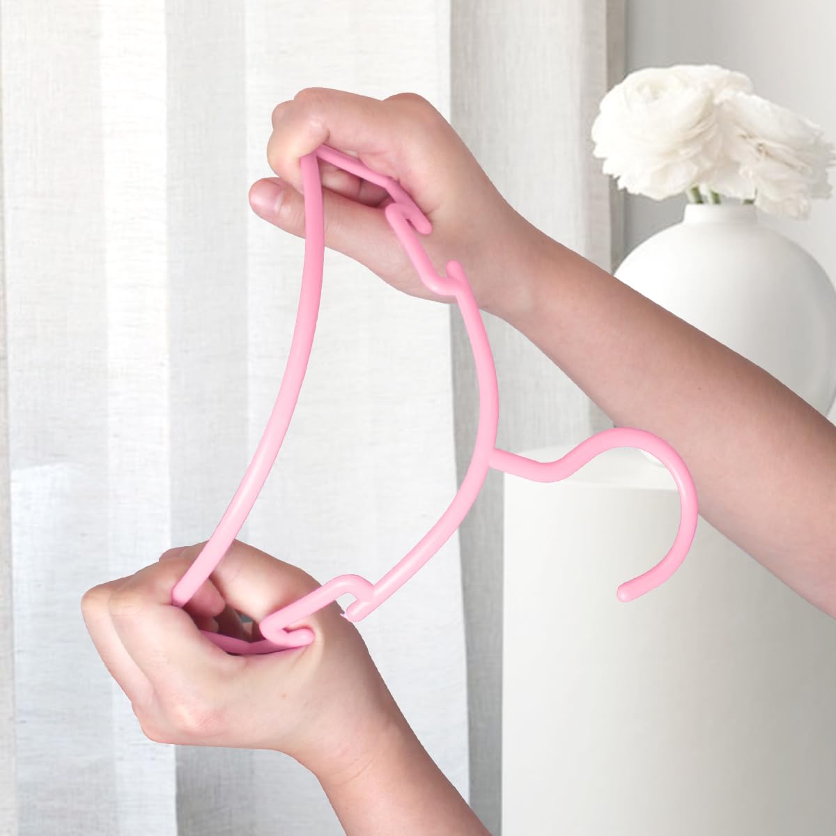 Northern Brothers 60-Pack Plastic Kids Hangers - Durable Baby & Toddler Clothes Hangers for Nursery, Closet Organization - Perfect for Baby Shower Gifts & Children's Wardrobe Storage