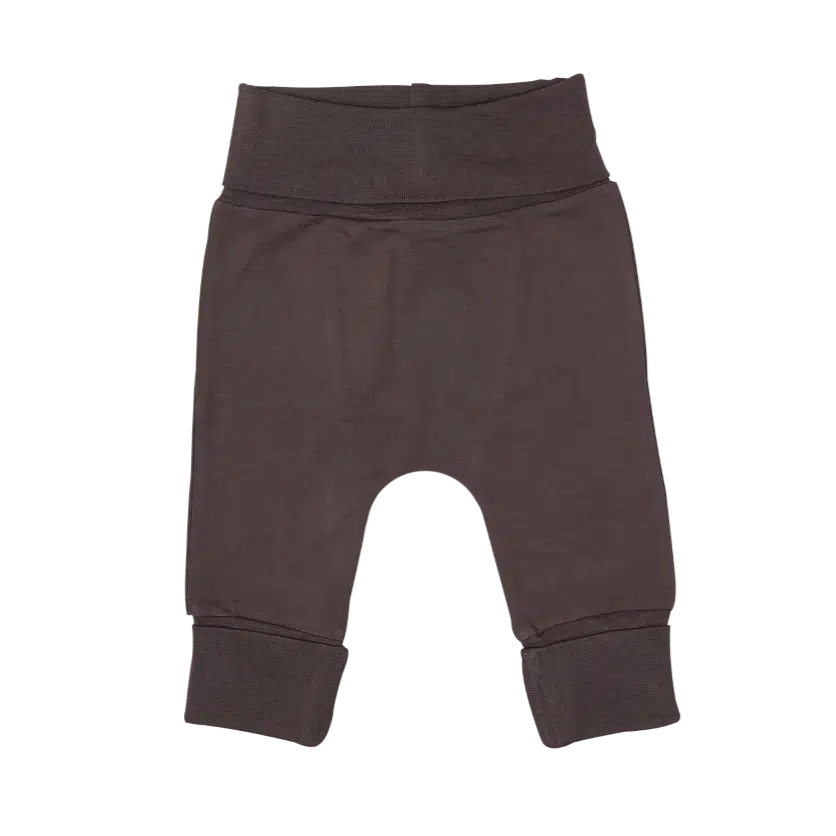 Coccoli Women's Modal Pants - Soft Stretch Chocolate Brown Lounge Pants for Yoga, Sleep & Casual Wear