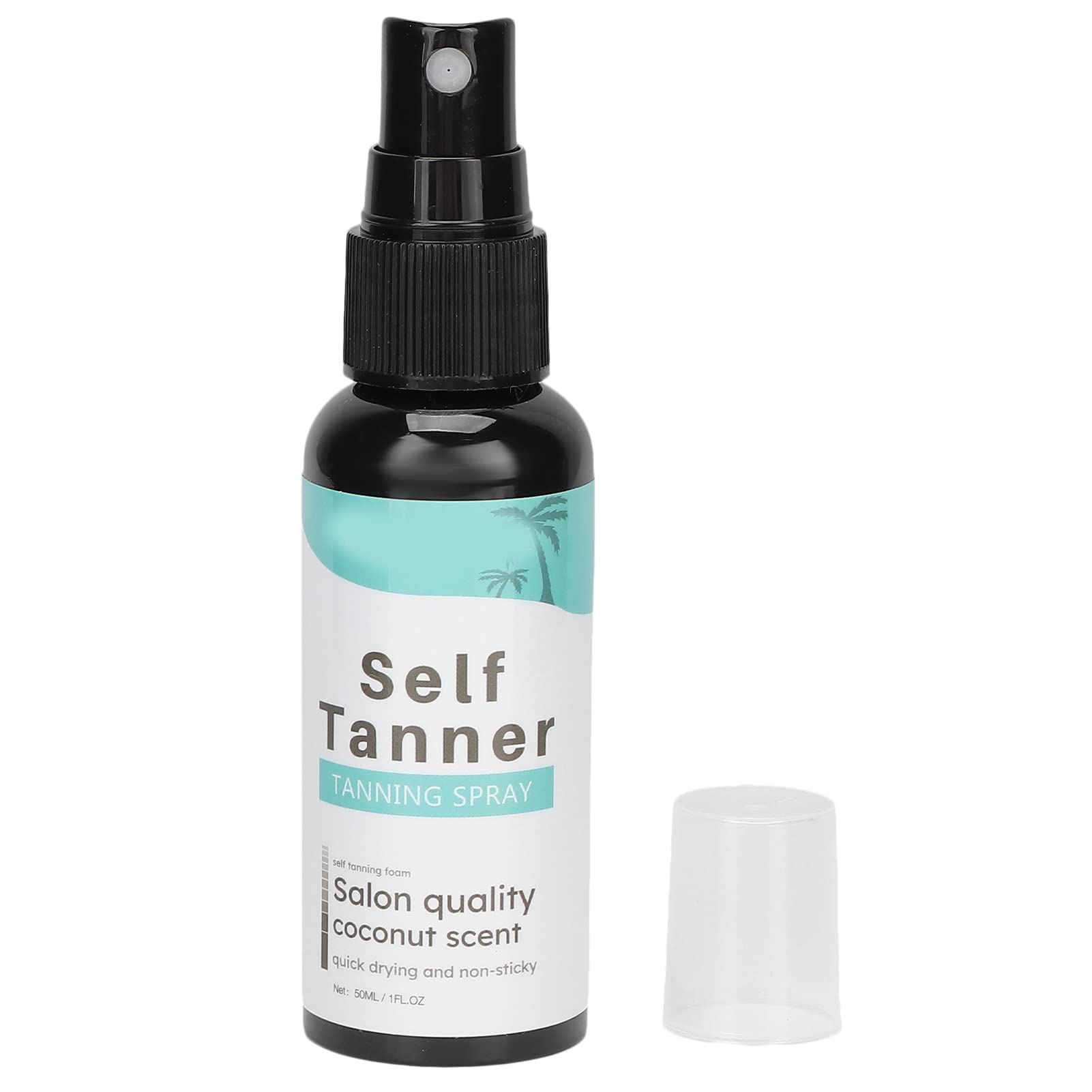 Natural Self Tanning Spray for Men & Women - 50ml Sunless Tanning Lotion with Streak-Free Formula | Perfect for Home Use, Beach Vacation & Special Events