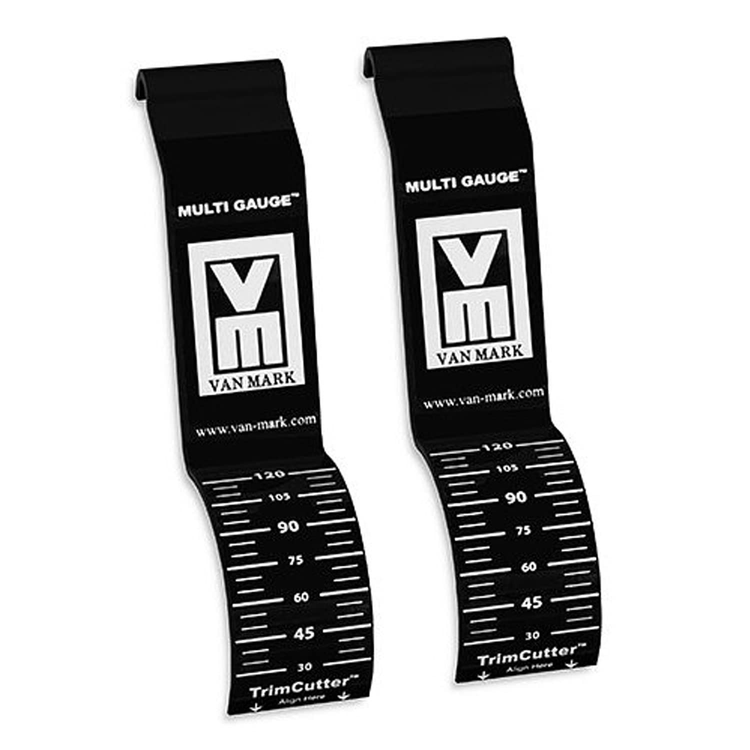 Van Mark Multi Angle Gauge & Trimcutter Guide - 1 Pair Set for Precision Woodworking and DIY Projects | Perfect for Carpenters, Contractors, and Home Renovations