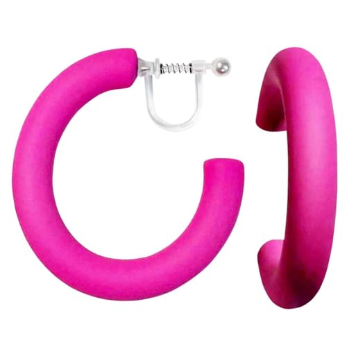 40mm Hoop Pink