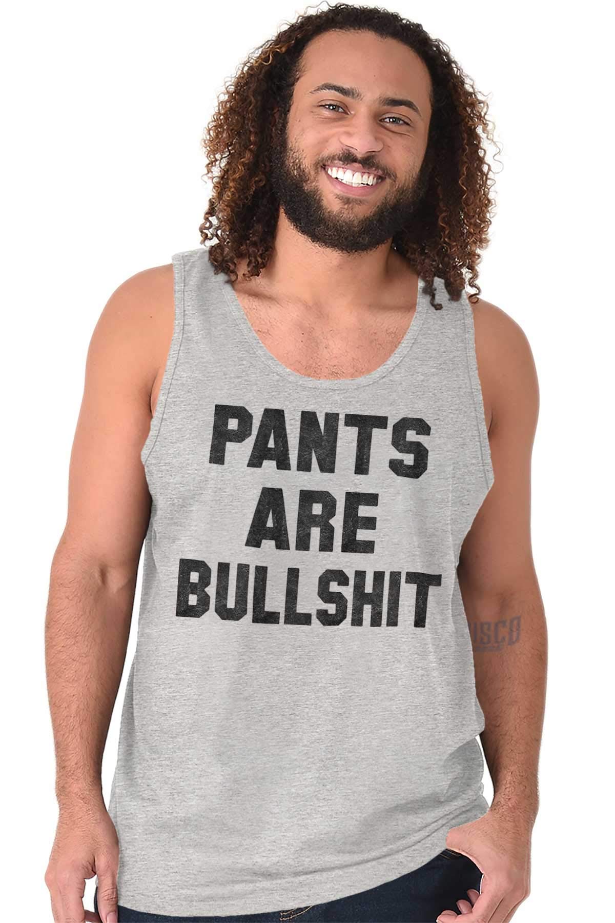 Funny Sarcastic Bullshit Tank Top T-Shirt for Men & Women - Perfect for Casual Wear, Parties & Gifts