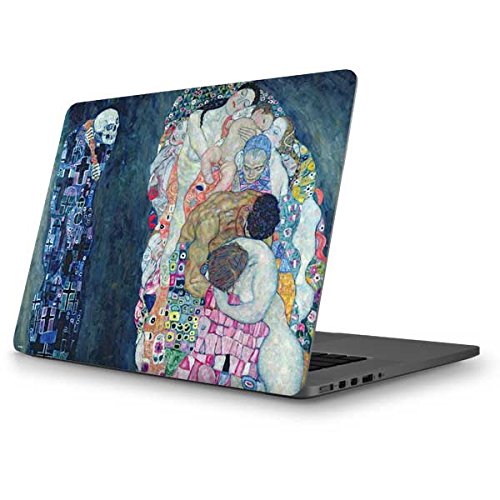 Premium Skinit Decal Laptop Skin for MacBook Pro 13 (2013-2015 Retina Display) - Klimt Death and Life Art Design - Protective Vinyl Sticker for Work, School & Travel
