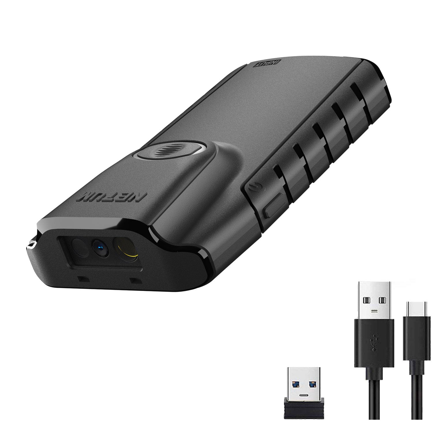 E800 2D Wireless Barcode Scanner - Fast & Accurate QR Code Reader for Retail, Warehouse & Inventory Management | USB & Bluetooth Connectivity