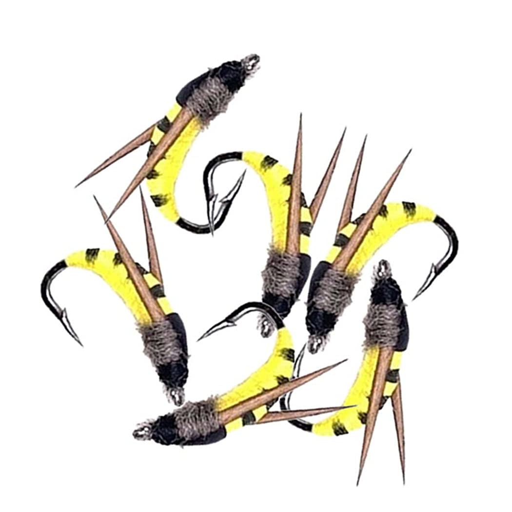 Premium Fly Fishing Flies Kit - 33/48/72/100/114/148pcs Assortment for Trout & Bass - Dry/Wet Flies, Nymphs, Streamers & Poppers - Includes Durable Fly Box - Perfect for Freshwater & Saltwater Fishing Adventures