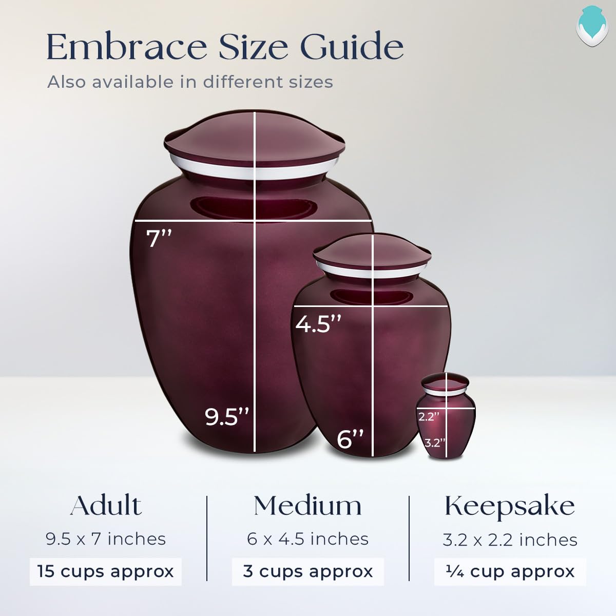 Personalized Golf Cremation Urns for Ashes - Large Cherry Purple Funeral Urn for Men & Women with Double-Sided Engraving (Holds 200 lbs) - Memorial Keepsake for Golf Lovers, Perfect for Home Display or Burial Ceremony