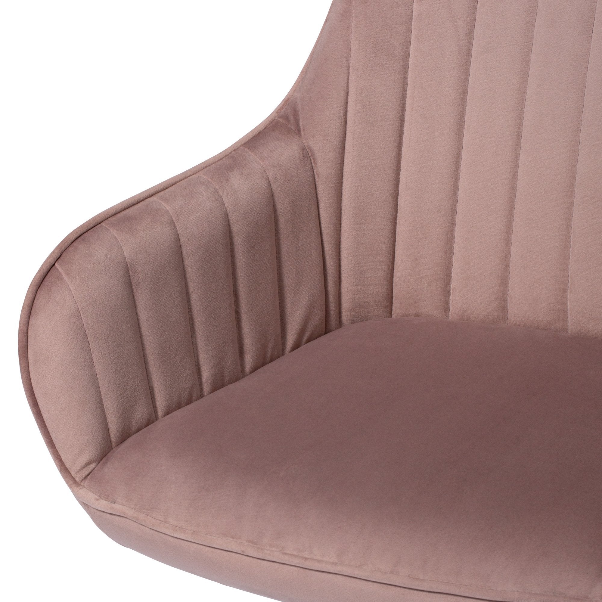 Eldorado Ergonomic Pink Desk Chair - Adjustable Height (W530 x D540 x H800) - Perfect for Home Office, Gaming & Study