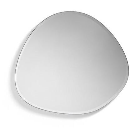 Midj Spot Mirror - Bauhaus Style Wall Decor for Modern Homes | Perfect for Living Room, Bedroom & Entryway